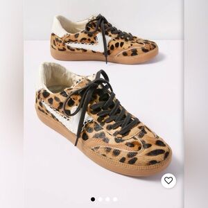 Evereve Dolce Vita Leopard Notice Sneaker 9 NWT unworn